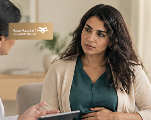آلام المعدة المستمرة والانتفاخ- متى تحتاج إلى استشاري جهاز هضمي ومناظير؟