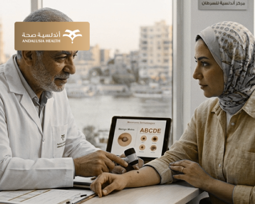 كيف أعرف أن الشامة السرطانية؟ مع مستشفيات اندلسيه
